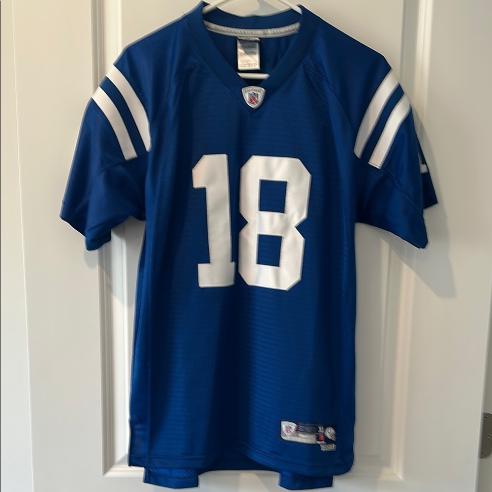 NFL Football Jersey with Number 18 Peyton Manning